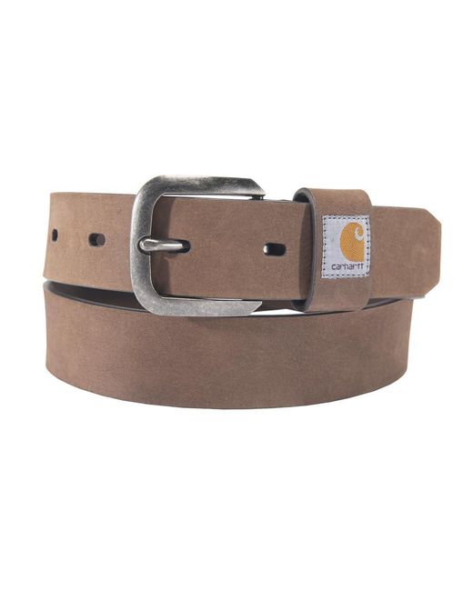 Carhartt Brown A0005518 Saddle Leather Belt Large Tan