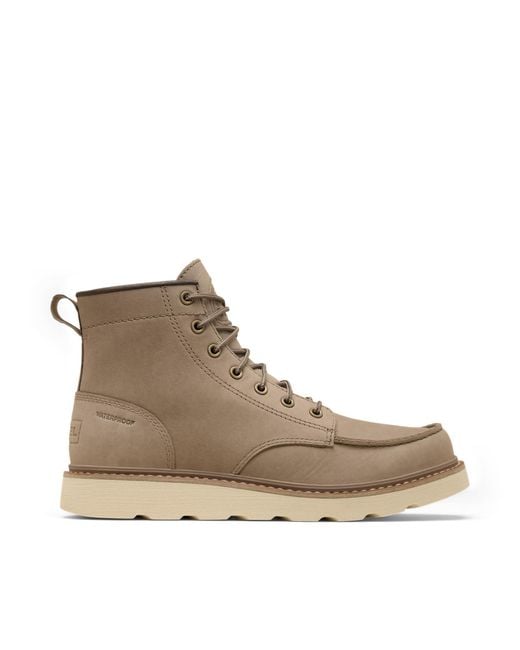 Sorel Brown Slabtown 62' Moc Waterproof Fashion Boot for men