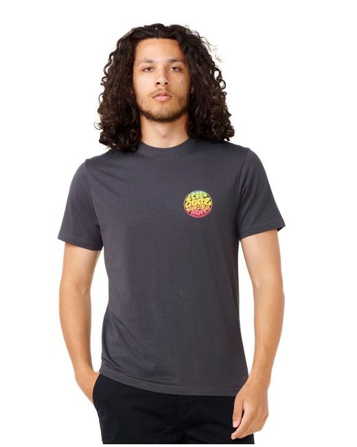 Rip Curl Blue Wettie Icon T-shirt for men