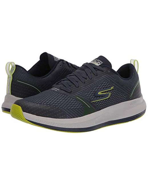 skechers go run 7 homme cyan