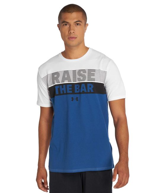 Under Armour Blue Raise The Bar T-shirt for men