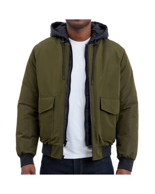 Michael Kors S Puffer Bomber Jacket For With Insulating Vest-style
