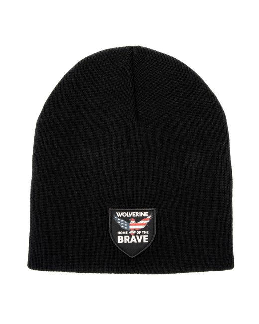 Wolverine Black Performance Beanie-durable For Work And Outdoor Adventures