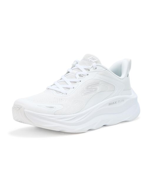 Skechers White Max Run Pacewave Sneaker for men