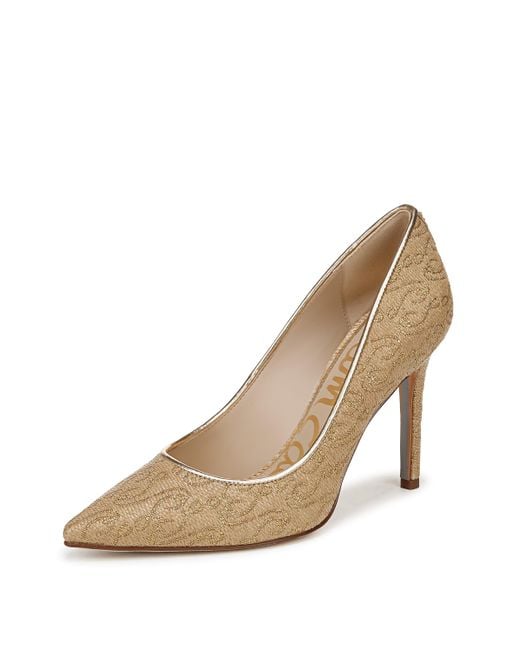 Sam Edelman Women's Natural Hazel Pump