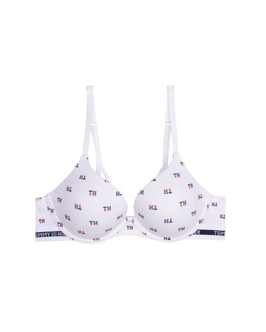 Tommy Hilfiger White Push Up With Strappy Bra