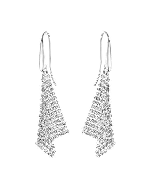 Swarovski Fit Collection Chandelier Dangle Pierced Earrings For | Lyst