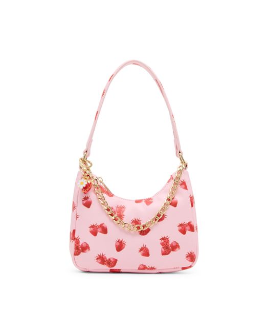 Madden Girl Pink Julie Shoulder Bag