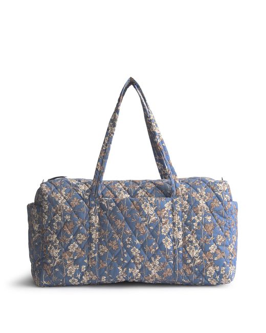 Vera Bradley Blue Performance Twill Large Original Duffel