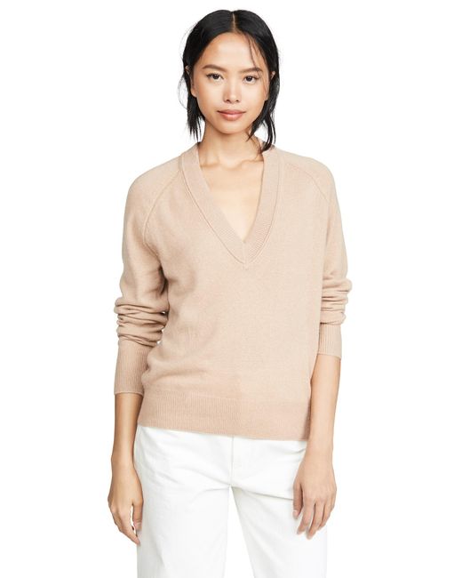 equipment madalene v neck sweater
