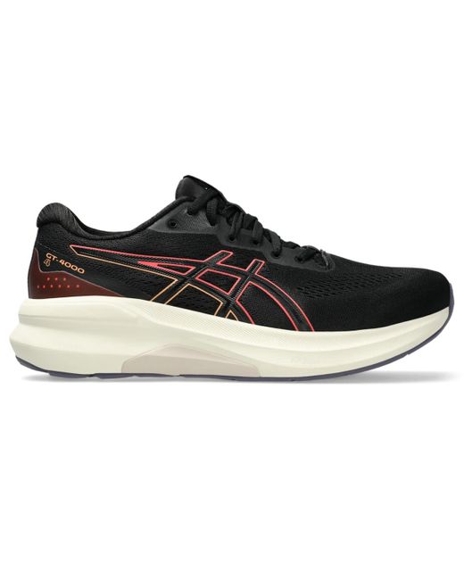 Asics Black Gt-4000 4 D Running Shoes