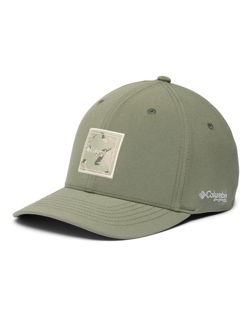 Columbia Green Pfg Uncharted Ball Cap