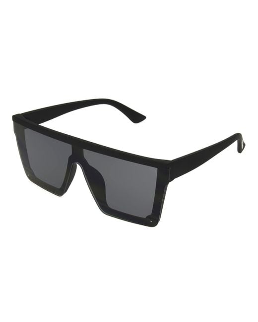 Steve Madden Black Meriah Sunglasses Shield