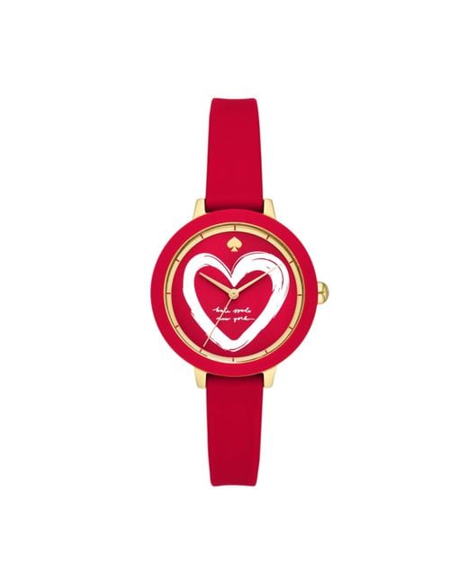 Kate Spade Red Ksw1819 Gold One