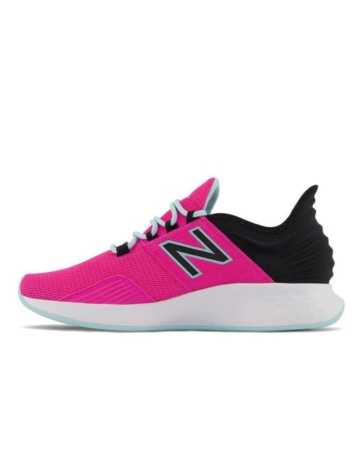 New Balance Pink Fresh Foam Roav V1 Running Shoe