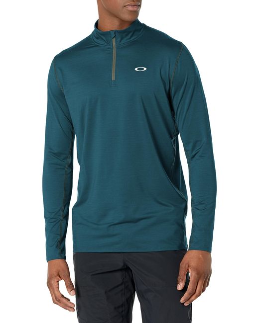Oakley Blue Gravity Range Quarter Sweatshirt for men