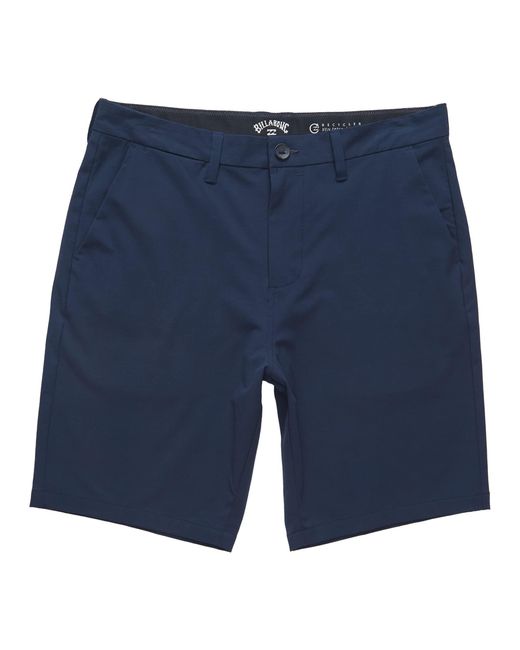 Billabong Blue Classic 4-way Stretch Quick Dry Hybrid Short Casual for men