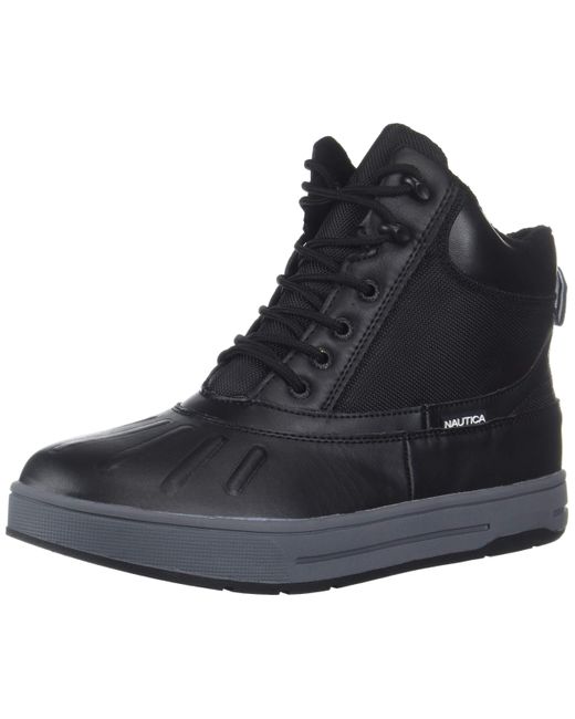 Nautica Black New Bedford Ankle Boot for men