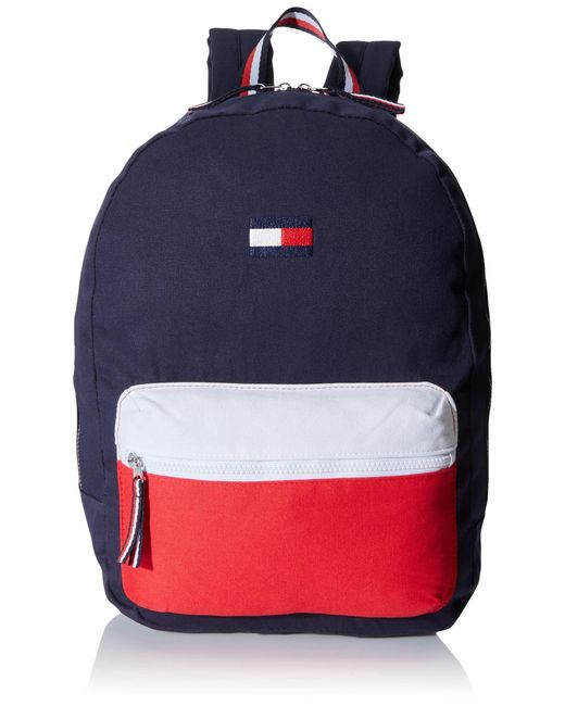 Tommy Hilfiger Canvas Backpack in Navy Blue (Blue) - Save 12% | Lyst