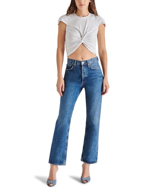 Steve Madden Blue Alyce Top