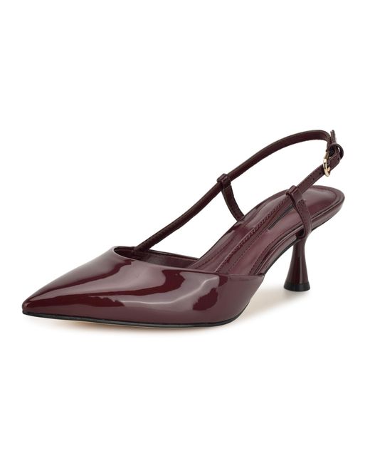 Nine West Brown Rhonda Pump