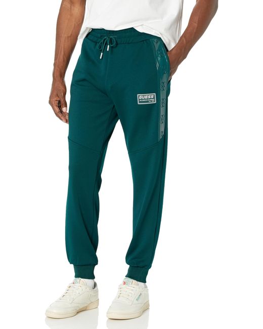 Guess Green Gaston Cuffed Pant for men