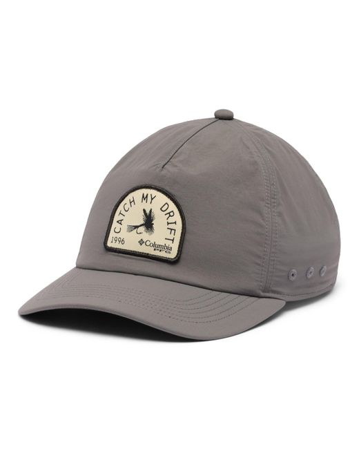 Columbia Gray Pfg Lost Waters Snap Back