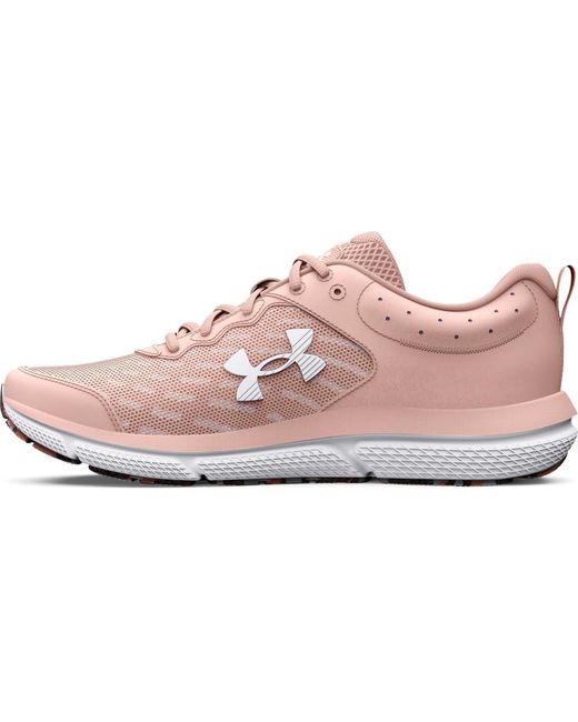 Under Armour Charged Assert 10 Running Shoe, in Pink Lyst