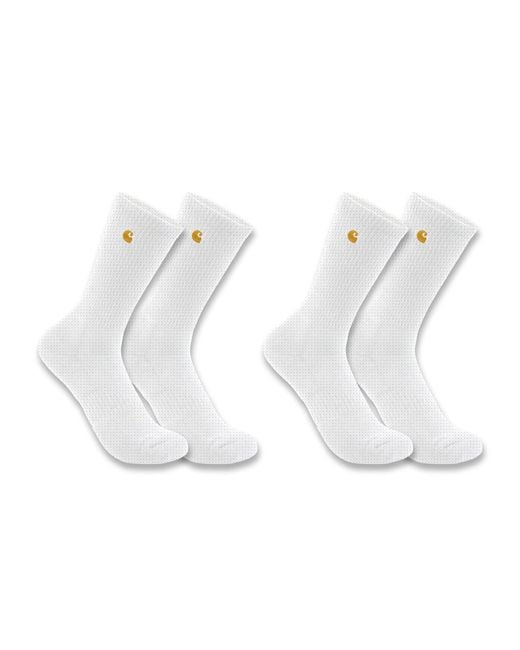Carhartt White Force Midweight Crew Sock 2 Pack for men
