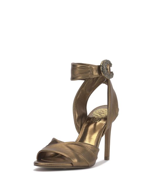 Vince Camuto Natural Anyria High Heel Sandal Heeled