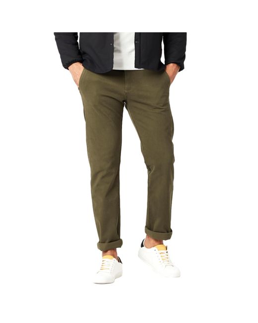 Dockers Men's Green  Ultimate Chino Slim Fit With Smart 360 Flextm