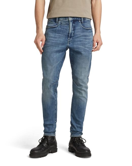 Jeans D-Staq 3D Slim para Hombre G-Star RAW de hombre de color Blue