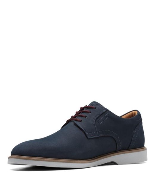 Clarks Blue Malwood Lace Oxford for men