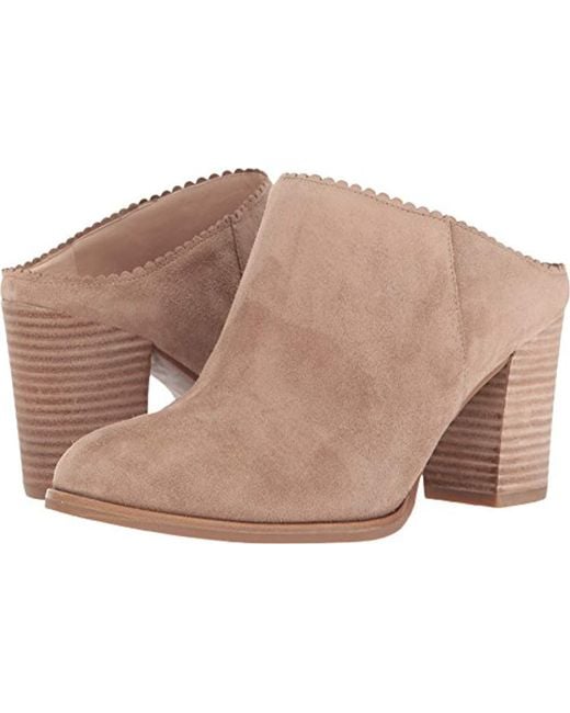 Via Spiga Natural Sophia Backless Bootie Ankle Boot