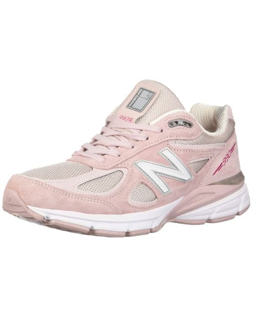 New Balance Made 990 V4 Sneaker in Pink for Men - Save 21% | Lyst