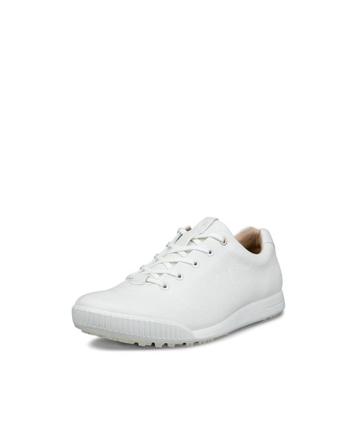 Ecco White Street Retro Hybrid Waterproof Golf Shoe for men