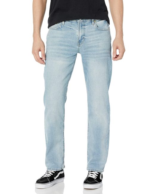 Guess Blue Mens Slim Straight Jeans for men