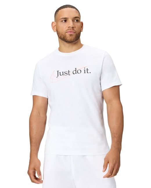 Nike White Sportswear T-shirt Jdi Swoosh for men