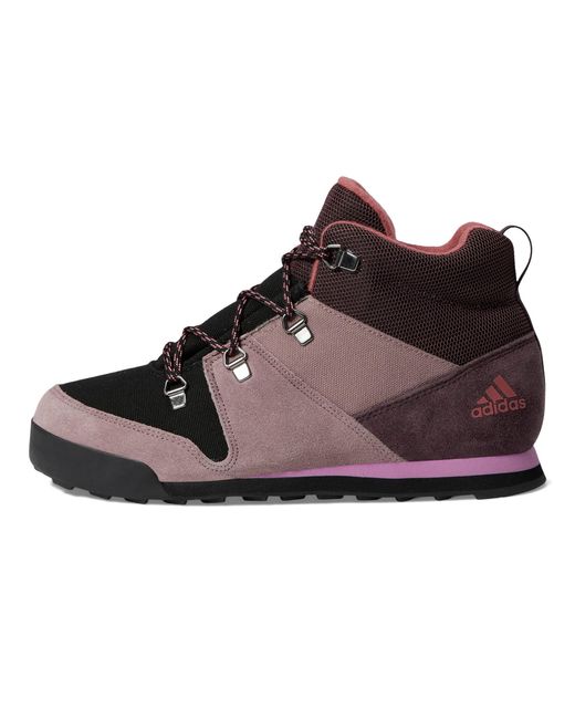 adidas Terrex Climawarm Snowpitch Walking Shoe in Brown | Lyst