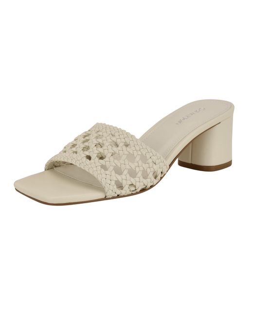 Calvin Klein Natural Brianny Heeled Sandal