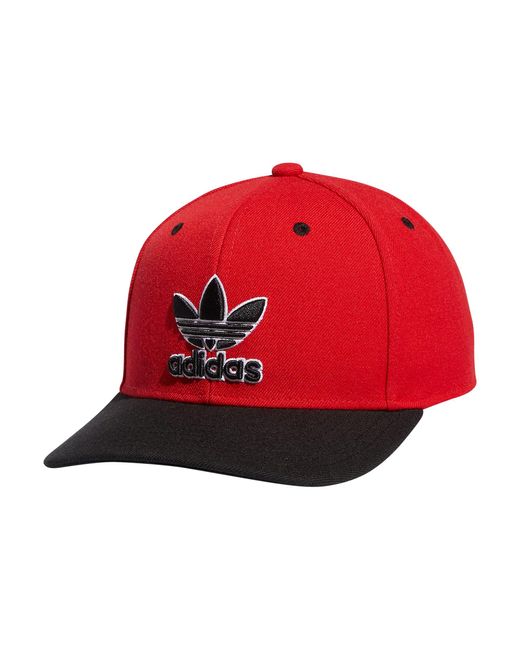 adidas Originals Modern High Crown Structured Precurve Brim Snapback