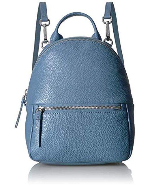 ecco leather backpack