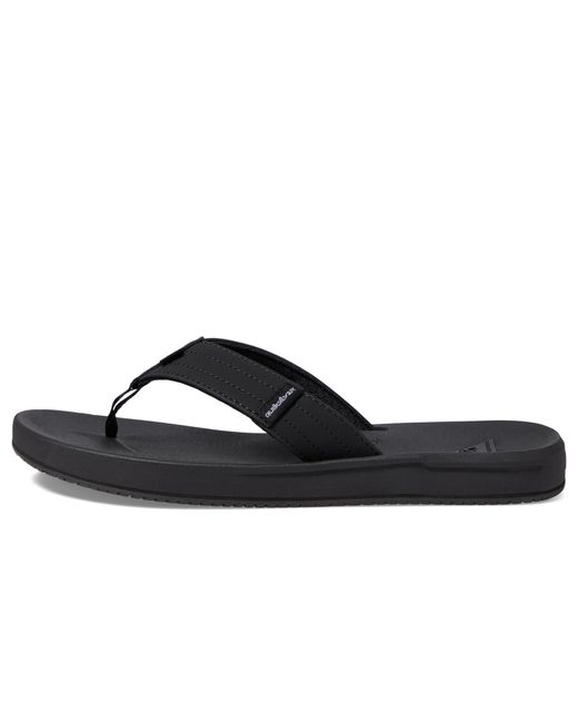 Quiksilver Black Rivi Iii Slide Sandal for men