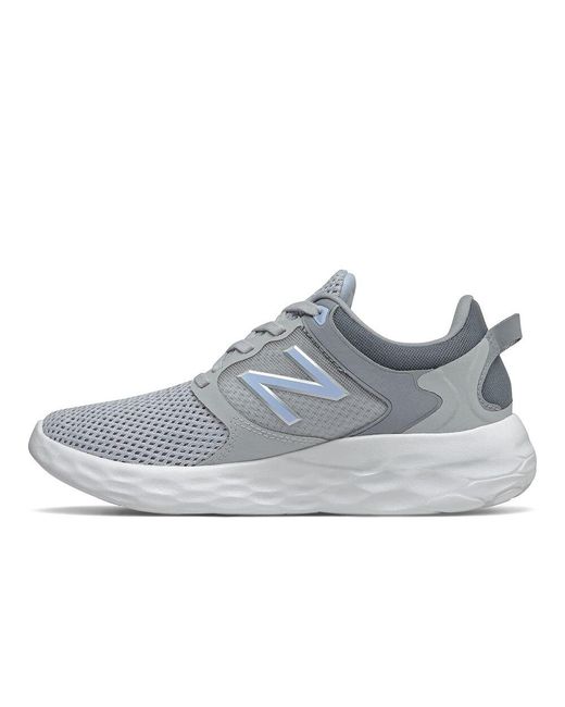 New Balance Rubber Frn-z V1 Fresh Foam Running Shoe in Grey (Blue) | Lyst
