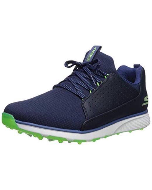 skechers golf shoes blue