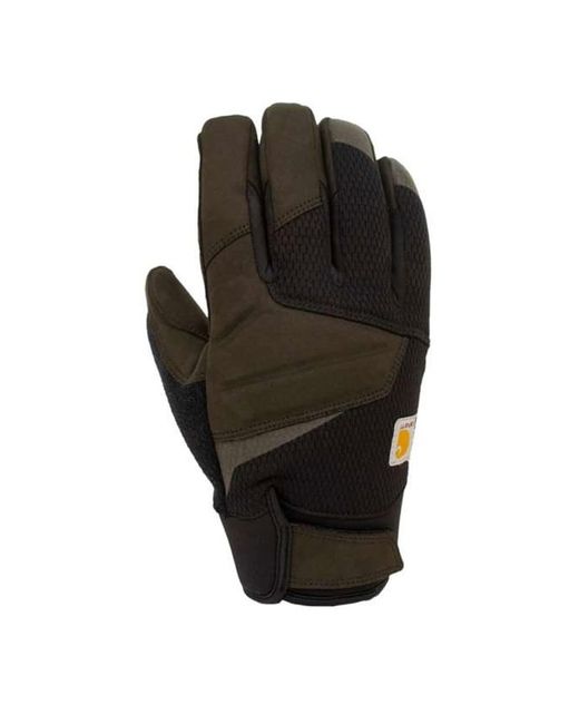 Carhartt Black Wind Fighter Insulated Synthetic Leather Secure Cuff Glove for men
