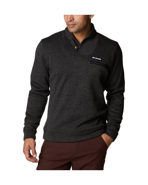 Columbia Black Sweater Weather Pullover for men