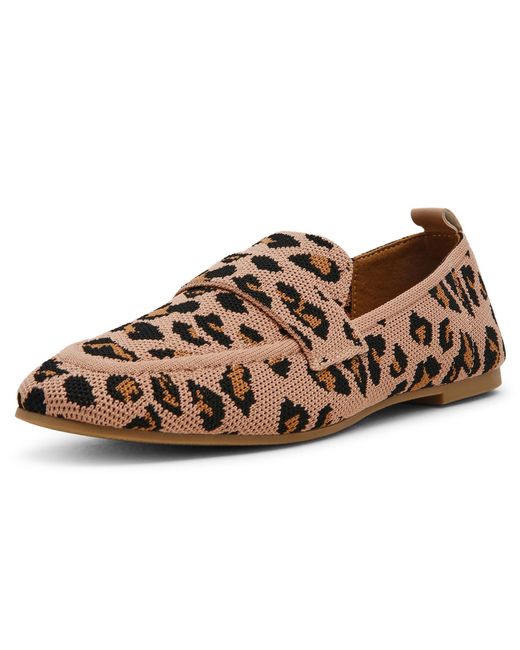 Anne Klein Brown Tye Driving Style Loafer