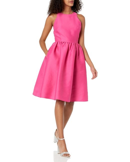 Kate Spade Pink Rent The Runway Pre-loved Bougainvillea Bow Back Dress