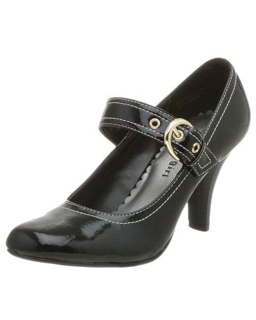 Madden Girl Gkrash Mary Jane Pump,black Patent,7 M Lyst